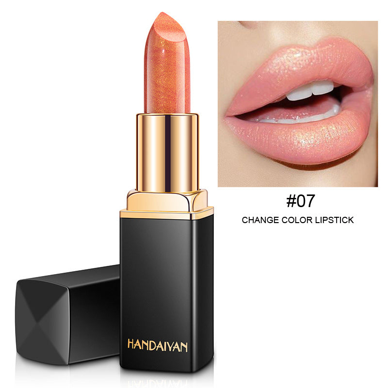 Pearlescent color change temperature change lipstick Pearlescent color change temperature change lipstick